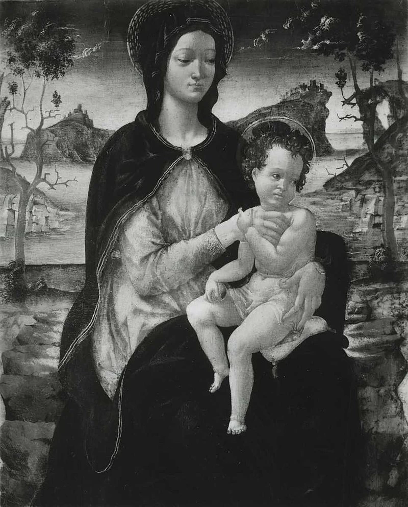 Madonna col Bambino - catalogo Zeri